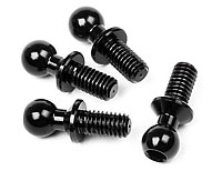 Ball Stud 4.3x10.3mm 2mm Socket 4pcs (  )