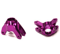 Aluminum Rear Hub Carrier Purple Savage XS Flux 2pcs (  )