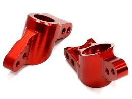 Billet Machined Rear Hub Carrier Red Bullet 2pcs (  )