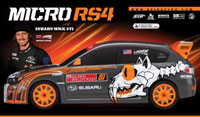 Subaru Impreza WRX STI Bucky Lasek 81 Micro RS4 2.4GHz RTR (  )