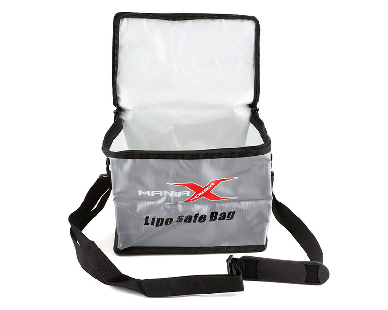 Сумка для аккумуляторов ManiaX LiPo Safe Charge/Storage Bag L 21.4x16.4x14.4cm (MX-BAG002) (нажмите для увеличения) Сумка для аккумуляторов ManiaX LiPo Safe Charge/Storage Bag L 21.4x16.4x14.4cm (MX-BAG002) (нажмите для увеличения)
