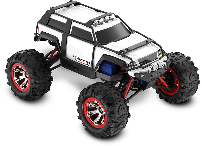 Радиоуправляемая машина Traxxas Summit with LED Rock-N-Roll 1/16 2.4GHz RTR (TRA72054-1-RNR) (нажмите для увеличения) Радиоуправляемая машина Traxxas Summit with LED Rock-N-Roll 1/16 2.4GHz RTR (TRA72054-1-RNR) (нажмите для увеличения)