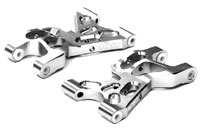 Aluminum Lower Suspension Arm Silver Savage XS 2pcs (  )