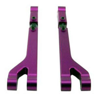 Aluminium Upper Suspension Arms Purple Savage 2pcs
