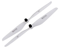 T-Motor 9.5x3.8 antiGravity Carbon Fiber Propeller CW+CCW White (  )