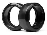 Mini T-Drift Tire 60x25mm for 45x25mm Mini Wheels 25mm Width 2pcs