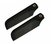 CF Tail Rotor Blade Set 70mm H425 (  )