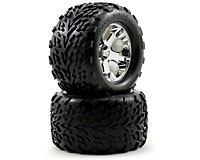 Talon Tires 2.8 on Chrome All-Star Front Wheels HEX12mm 2pcs