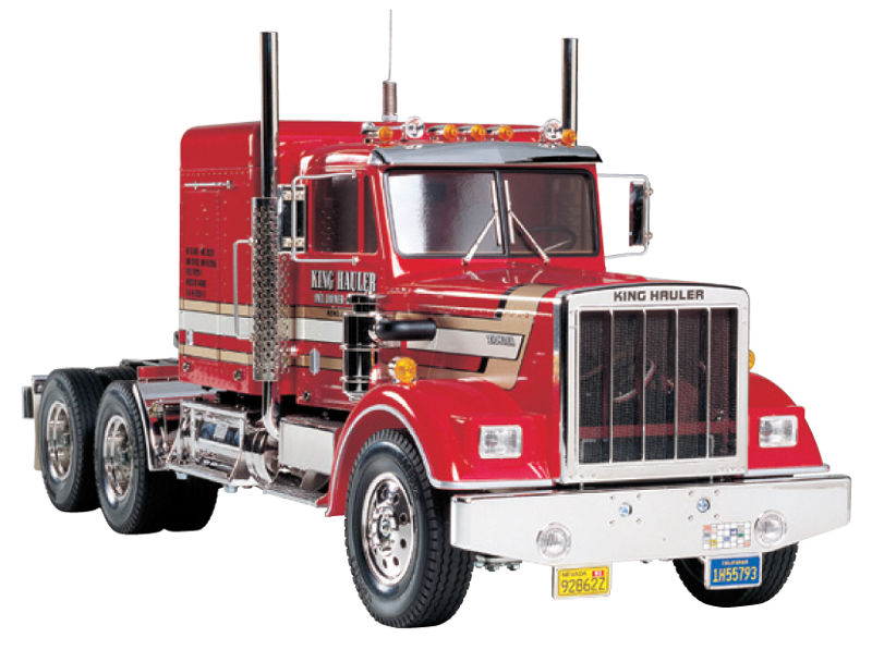 Радиоуправляемый грузовик Tamiya King Hauler Tractor Truck 1/14 Kit ...