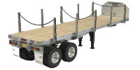 Flatbed Semi-Trailer 1/14