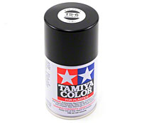 Tamiya TS-6 Matte Black Lacquer Spray Paint 100ml (  )