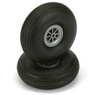 Treaded Rubber Wheel 64mm 2pcs (MH186640)