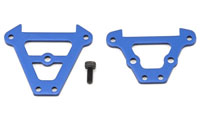 Blue-Anodized Aluminum Bulkhead Tie Bars Front & Rear E-Revo 1/16 (  )