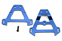 Blue-Anodized Aluminum Bulkhead Tie Bars Front & Rear Revo (  )