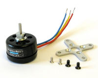 TowerPro 2408-21T 1400kV Black Outrunner Brushless Motor 113W (  )