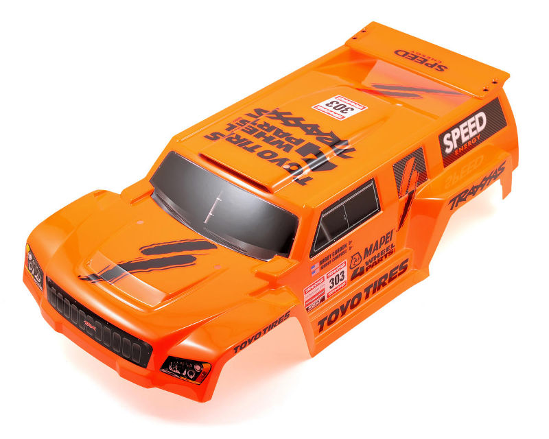 Кузов Slash Dakar Short Course Painted Body Orange (TRA5818A). Traxxas