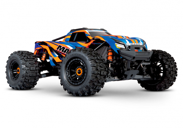 Maxx WideMaxx Brushless Monster Truck with TQi Radio & TSM 4WD Orange 2.4GHz RTR (  )