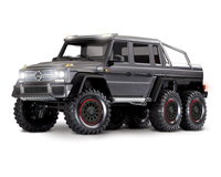 Mercedes-Benz G 63 AMG 6x6 TRX-6 6WD Crawler Silver 2.4GHz RTR