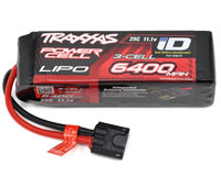 Traxxas Power Cell 3S LiPo Battery 11.1V 6400mAh 25C with iD Traxxas Connector (  )