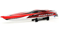Spartan TSM Brushless Race Boat Red TQi 2.4GHz RTR