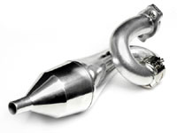 Aluminum Tuned Pipe Polished Baja 5B (  )