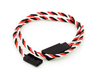 Futaba Heavy Duty Twisted Servo Extension Cord 22AWG 300mm (  )