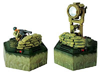 US Anti-Tank IR Sensor with Machine Gun Emplacement 1:24 Scale