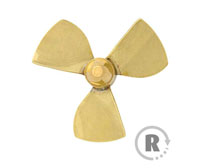 Raboesch Brass 3-Blade Propeller A-Type R M5 100mm (  )