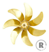 Raboesch Brass 7-Blade B-Type Propeller R M4 40mm (  )