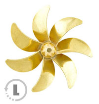 Raboesch Brass 7-Blade B-Type Propeller L M4 40mm (  )