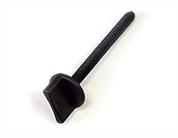 Nylon Bolt M4x35mm Black 1pcs (  )