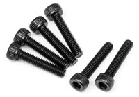 Cap Head Screw M3x15mm 2.5mm Hex Socket 6pcs (  )