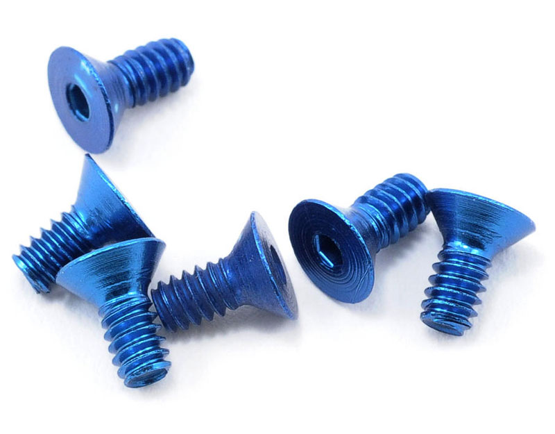 Винты дюймовые Aluminum Flat Head Screws 4-40x1/4 6pcs (AS6939 ...