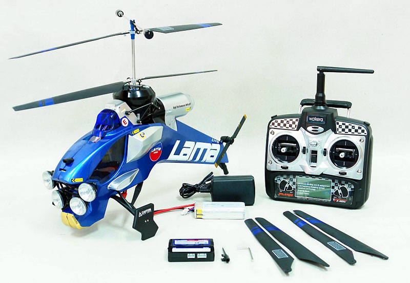 Walkera Lama 400Q 2.4GHz Metal Edition RTF (LAMA400Q) (нажмите для увеличения) Walkera Lama 400Q 2.4GHz Metal Edition RTF (LAMA400Q) (нажмите для увеличения)