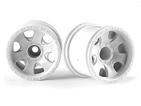 Warlock Wheel White 2.2in 2pcs