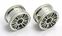 Narrow Spoked Wheel Chrome RC18 2pcs (  )