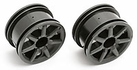 18R Spoked Wheel Black 2pcs