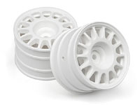 WR8 Rally Off-Road Wheel Set 48x34mm White 2pcs (  )