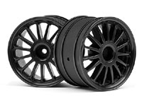 WR8 Tarmac Wheel 2.2 57x35mm Black 2pcs (  )