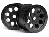 Mag-8 Wheel Black 83x56mm Hex 17mm 2pcs (  )