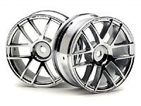 Split 6 Wheel 26mm Chrome 2pcs