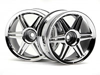 12 Spoke Corsa 26mm Chrome 3mm Offset 2pcs