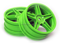 HSP Buggy Green Front Wheel Rims 62x29mm 2pcs (  )