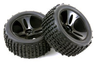 HSP Buggy 1/8 Wheel Black 2pcs (  )