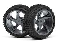 Buggy/SC 1/18 Truck Wheel and Tyre Assembly Ion XB/SC (������� ��� ����������)