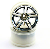 Twin-Spoke Nitro Front Wheels 2.8 Chrome Jato 2pcs (  )