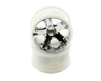 All-Star Chrome Wheels 2.8 HEX12mm 2pcs (  )