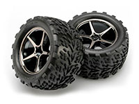 Talon Tires 2.0 on Black Chrome Gemini Wheels HEX12mm 2pcs (  )