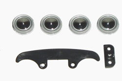 Wheel Cap & Bumper Set Fiat 500 Mini-Z Lit (LTH001)