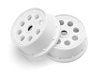 Outlaw Wheel White 120x60mm -4mm Offset 2pcs (  )